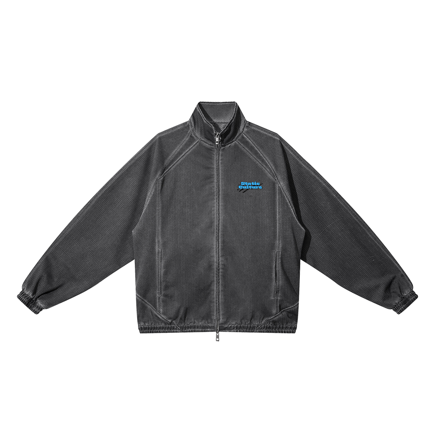 Vintage Washed Zip Jacket
