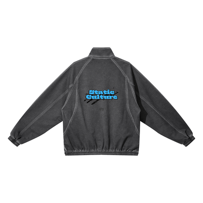 Vintage Washed Zip Jacket